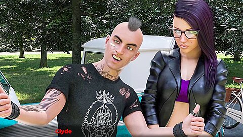 3d Animated In Milfs Of Sunville – Weirdos At The Bike Rental By Foxie2k