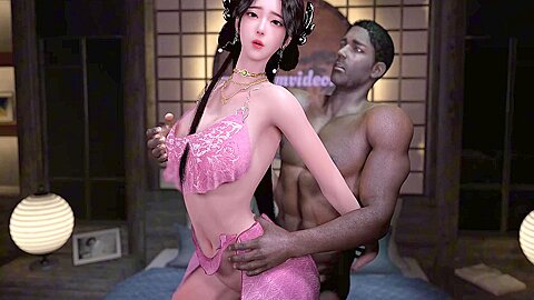 3d Cute Asian Babe Cheating With Bbc – Car Toon