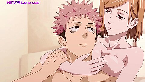Anime Hentai And Car Toon – No Escape From Rough Sex – A Passionate Fantasy – Nobara Needs A Break But Itadori Wont Stop