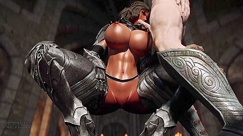 Babe Warrior Fucks Dragonborn 1