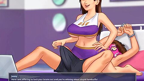 Car Toon In Summertime Saga – Wow, Push It In By Misskitty2k