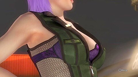 Dead Or Alive – Boobs Jiggle – Ayane Military