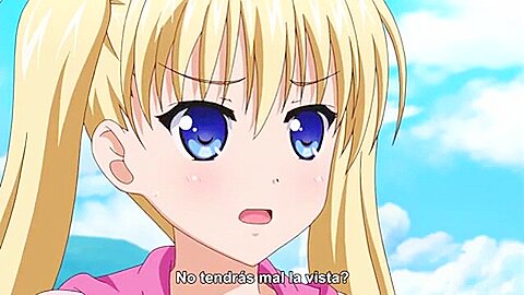 Disturb the tsundere loli girl on the beach and have sex with her