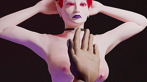 Elf Girl Tit Slapping Session