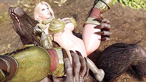 Elf Slut Warrior Was Fucked By A Big Werewolf 2