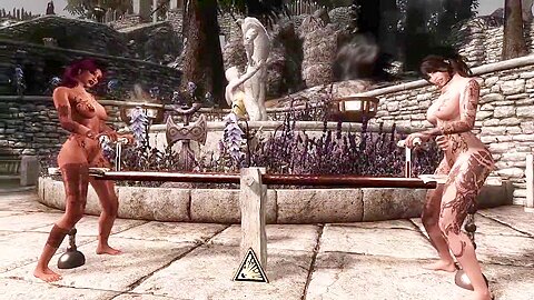 Girls From Skyrim Porn Games Ride A Dildo-cell And Enjoy