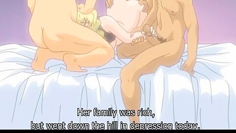 Hentai Blonde Gets All Holes Filled With Cocks