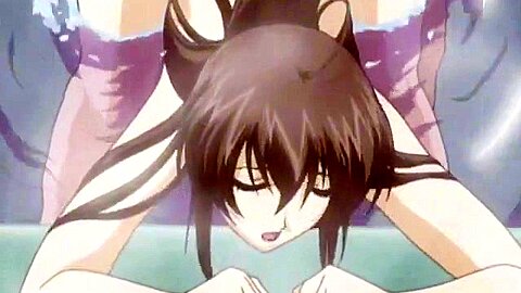 Hentai Sex Porn Hot Couple Eats Wet Pussy In Shower