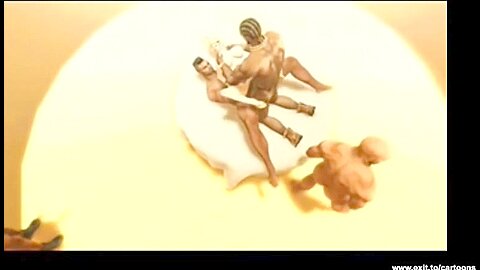 Interracial Bukakke Gangbang