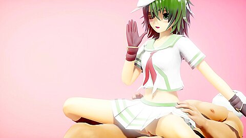 Kiso Kantai Collection Hentai Cowgirl Position Sex And Dance Undress Mmd 3d Green Hair Color Edit Smixix