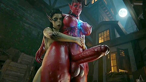 Lae Zel, 3d Animated And Virtual Reality – Nyl Amazonium And Karlach Extended Sonya Blade X Kitana Big Cock Destroys Dirty Pussies