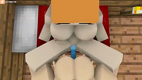 Lesbians With A Strap-on In Minecraft