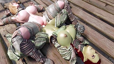 Orc And Nord Girls Warriors Lesbians And Their Hot Sex 2.5