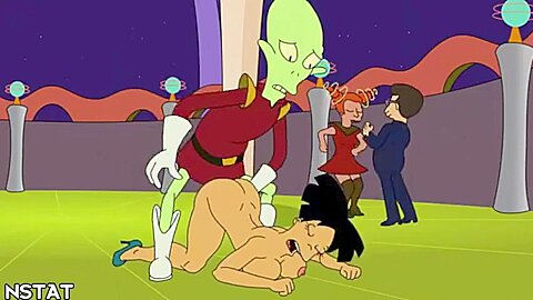 Party Brings Futurama Girls Hard Orgasms