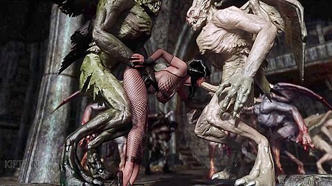 Personal Cum Slut Hole In Fishnet For Gargoyles 2.5
