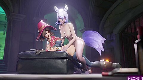 Shin-ryeong X Kiriko (voice/sfx By Lecheryamoreva) – D Va, Pixie Willow And Car Toon