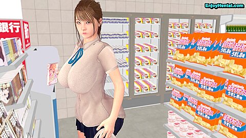 Shoplifting Scene