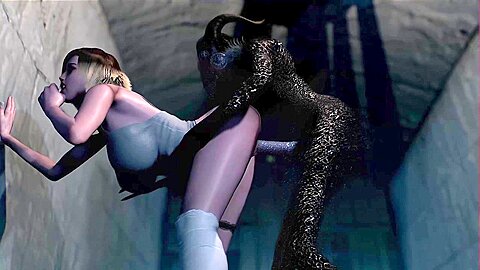 Street Monster Fucks Young Blonde In Heels