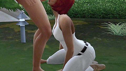 The Widow Next Door – Trailer (futa-dom)