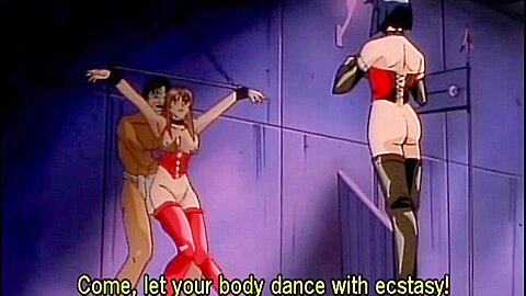 Tied Busty Hentai Slave Gets Her Hole Pumped
