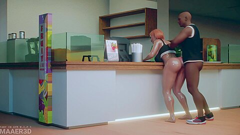 Tiffany In Gym W.i. Animation #1