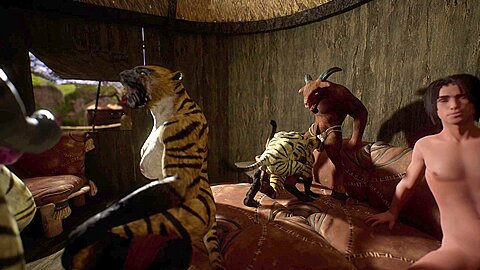 Tigers Teasing