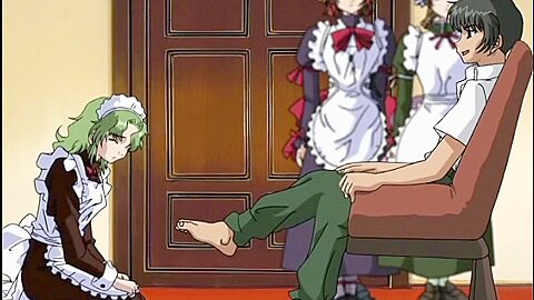Young Hentai Girl Blowjobs Hard Cock
