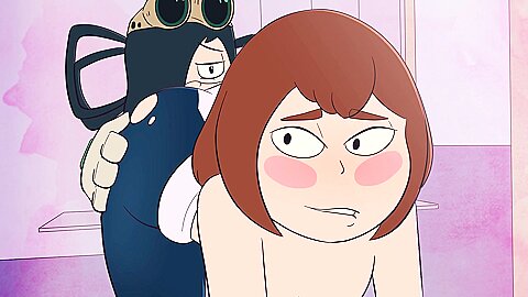 Anime Lesbians Using Their Long Tongues For Intense Pleasure
