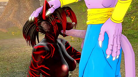 Beerus And Julie The Black – Blowjob