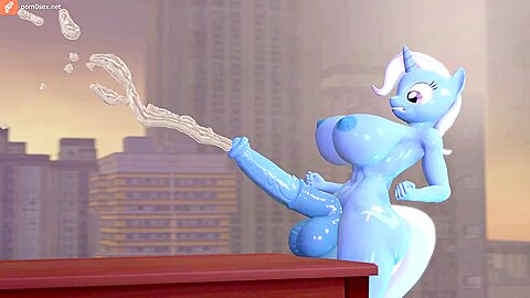 Blue Mlp Futa Trixie Doesnt Get Bored Fucking Her Favorite Sex Toy