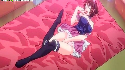 Busty Hot Maid Pleases Horny Guy