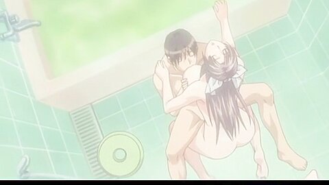 Chesty Hentai Babe Sucking Her Step brothers Cock