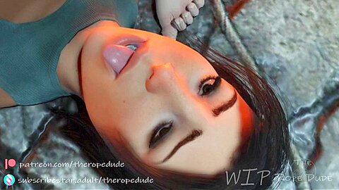 Daring 3d Beauty Licking Wet Slits