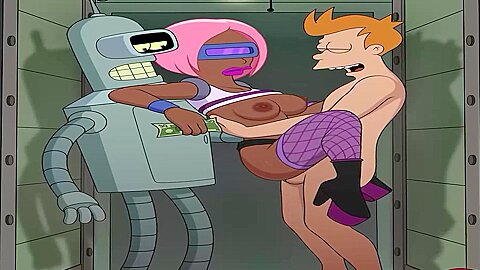 Futurama Parody – Bender And Frail Fuck A Space Whore