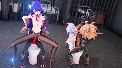 Girls X Monsters And Insects (mmd Music)