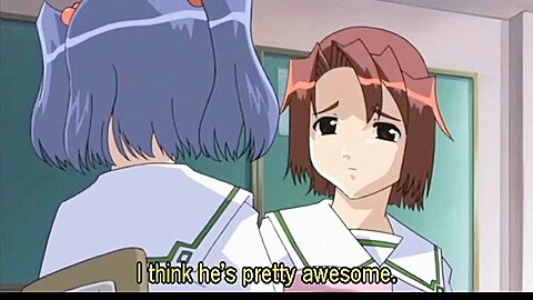 Hentai School Girl Fucks Two Dicks At Once
