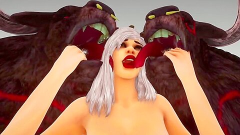 Hungry Slut X Double Anal Furry Monster Cocks Yr Lesnik