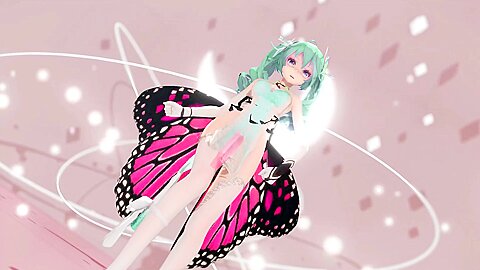 Miku X Insect Hentai Sex Dance Mmd Creampie Undress Dance Soft Green Hair Color Edit Smixix