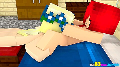 Minecraft Lesbians In A Need Of A Lick – 3d Experience