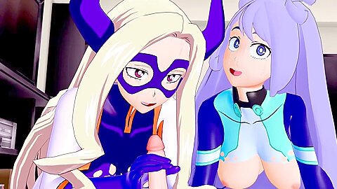 My Hero Academia – Nejire And Mt Lady Get Creampied