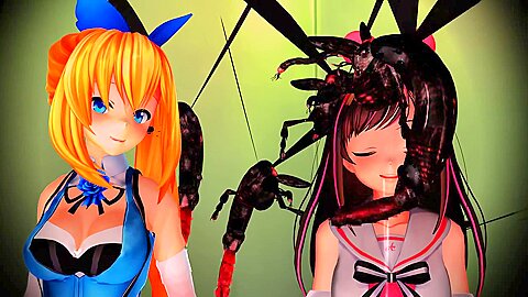 [o-dio] Sluts Getting Drilled By Insects In Bathroom