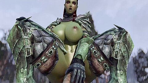 Orc And Nord Warrior Girls Were Fucked By Dragonborn Big Cock 2
