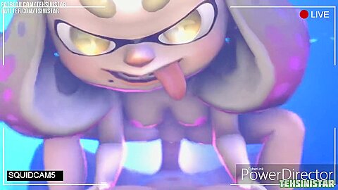 Petite And Horny 3d Furry Splatoon Riding Massive Cock