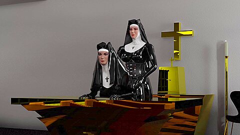 Rubber Nun Futa Fucking A Rubber Nun