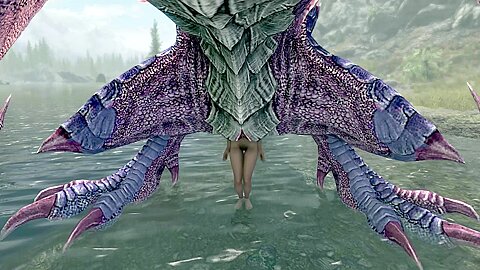 Skyrim Lesbian Dragon Pussy Vore