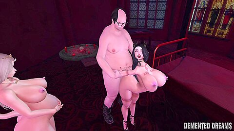 Succubus Step sisters Get Summoned Trailer