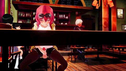 The Mission To Jerk Off A Dick In A Cafe And Not Failed