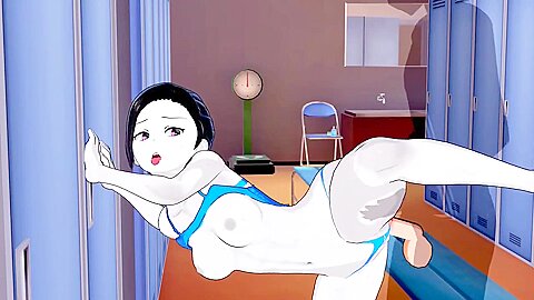Wii Fit Trainer Fucks After Workout