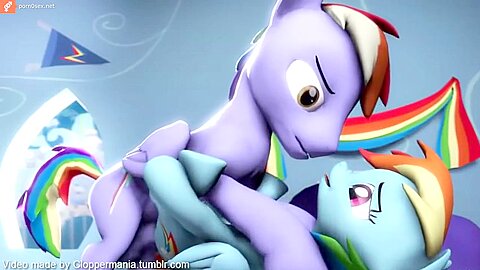 Young Horses From The Cartoon And Their Hot Sex