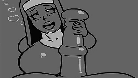 3d Animation – Hot Keycock Nun – 1